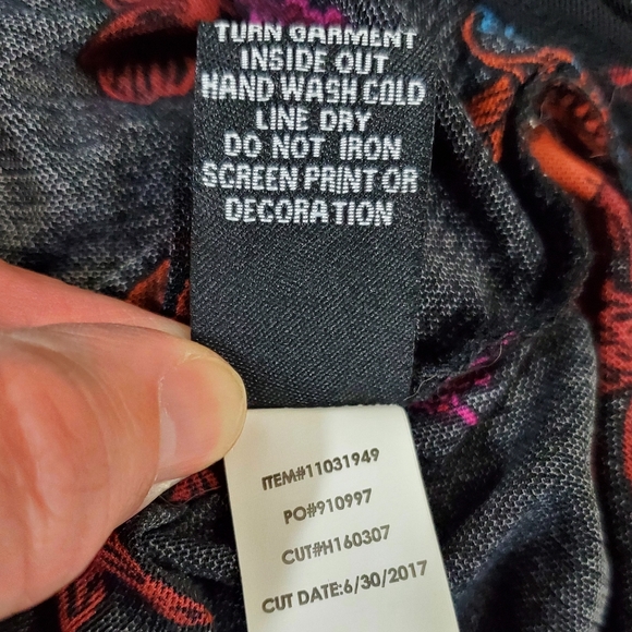 Torrid Curve Full Length Kimono Long Duster 1/2X Black Fall Floral Sheer Chiffon - Picture 11 of 11